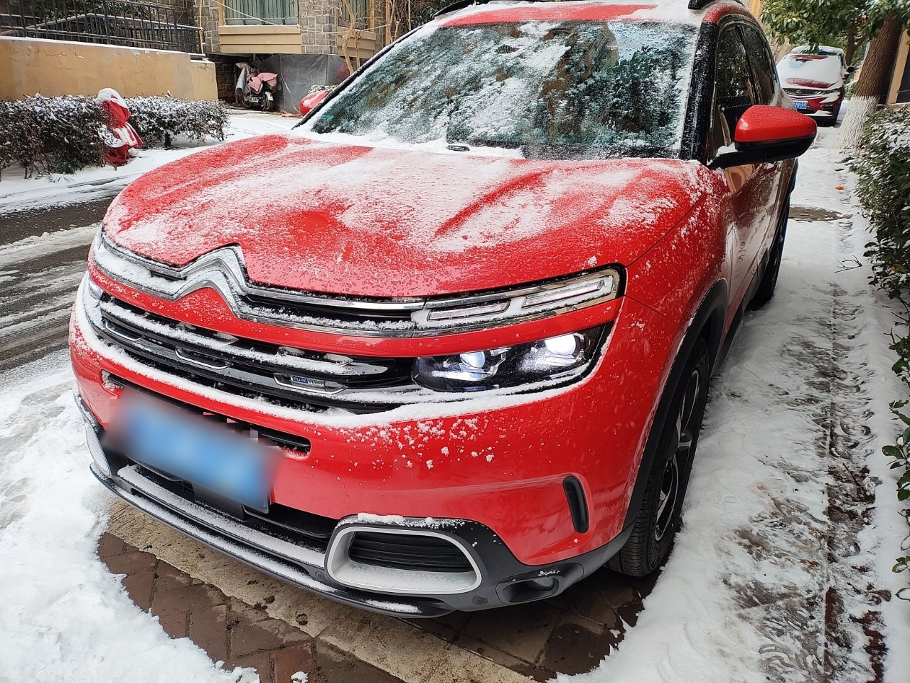 تحت مقدمة السيارة