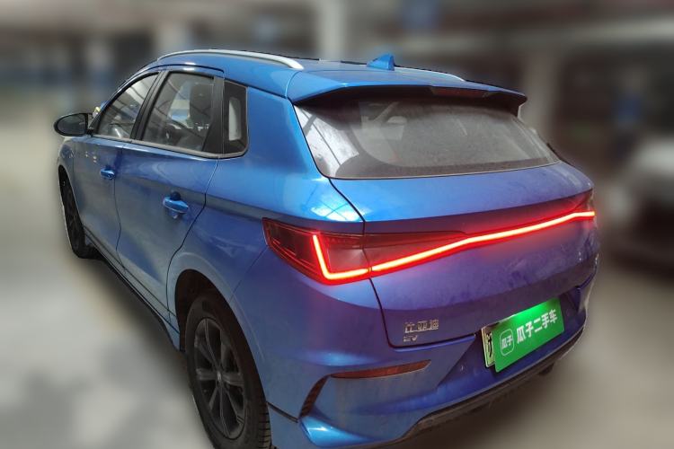 Used BYD e2 2021 Luxury Model Rear Left 45 Deg