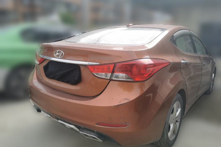 Used Hyundai Elantra (5th Generation / Langdong) 2012 1.6L Manual Leading Model Rear Right 45 Deg