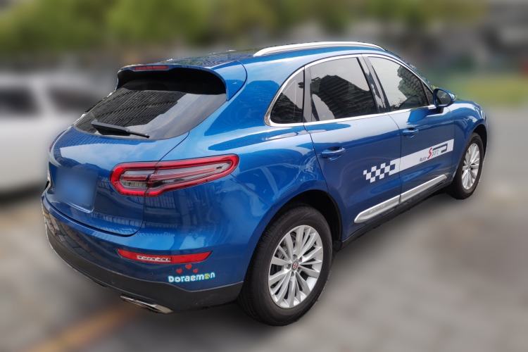 Used Zotye SR9 2017 2.0T Automatic Ultimate Edition Rear Right 45 Deg