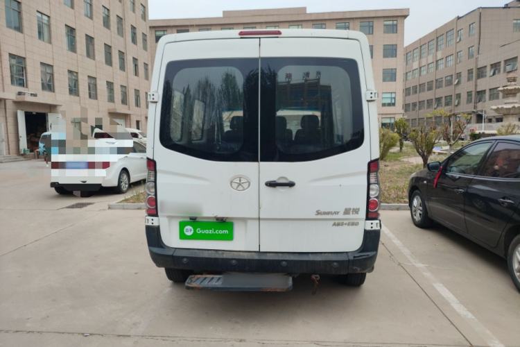 Used JAC Group Sunray 2017 2.0T Short-Wheelbase Mid-Roof Xingkuaiyun Multi-Purpose Commercial Vehicle Rear