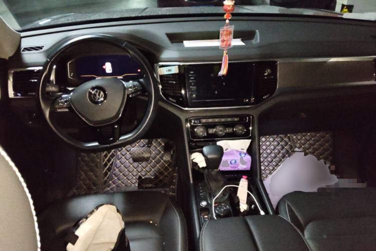 Used Volkswagen Teramont 2020 380TSI Four-Wheel Drive Luxury Version China VI Standard Center Console