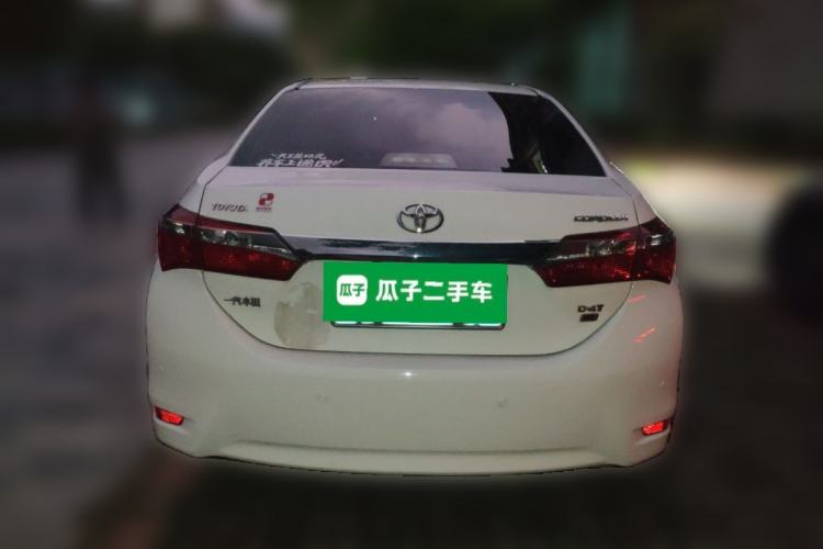 Used Toyota Corolla 2017 Revised Version 1.2T S-CVT GL Rear