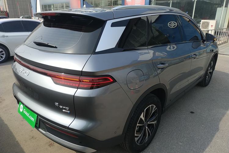 Used BYD Song Pro New Energy 2025 2nd Generation Intelligent Driving Version DM-i 75KM Leading Edition Rear Right 45 Deg