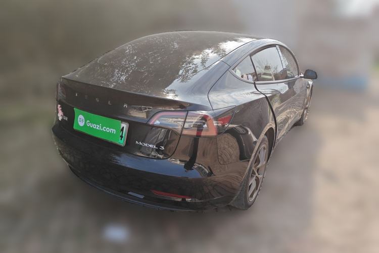 Used Tesla Model 3 2022 Rear-Wheel-Drive Version Rear Right 45 Deg