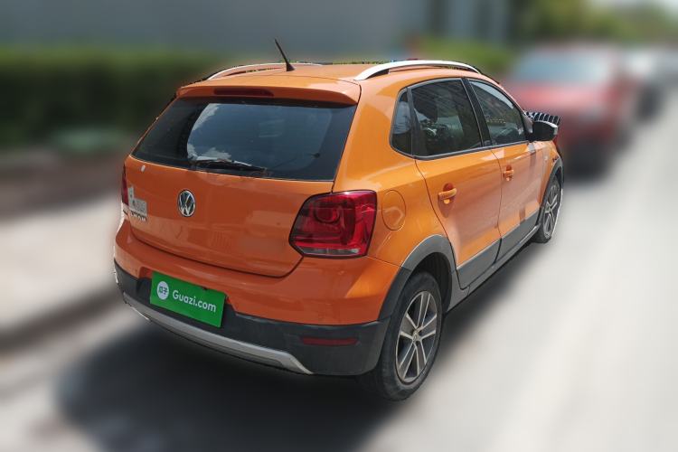 Used Volkswagen Polo 2012 1.6L Cross Polo Automatic Transmission Rear Right 45 Deg