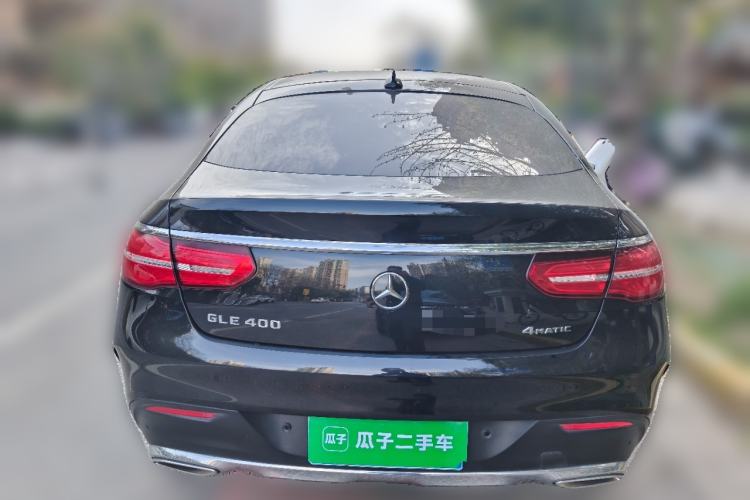 Used Mercedes-Benz GLE Coupe 2017 GLE 400 4MATIC Coupe SUV Rear