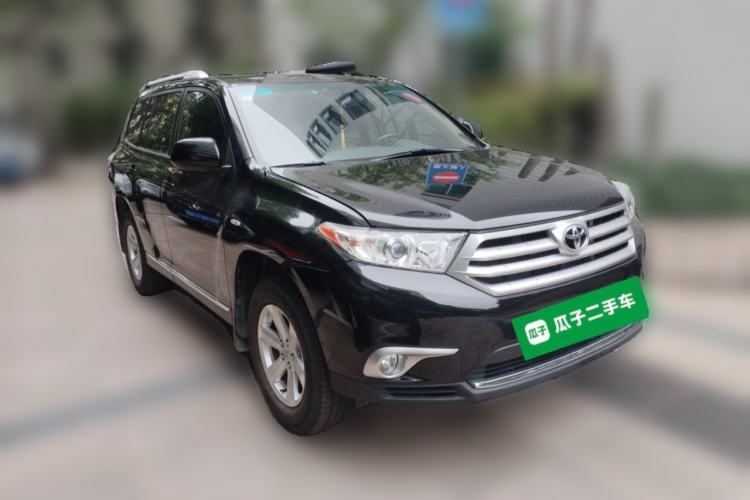 Used Toyota Highlander 2012 2.7L 2WD 5-Seater Elite Edition Front Right 45 Deg