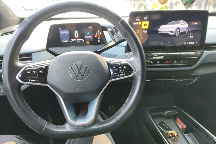 Used Volkswagen ID.4 X 2023 Upgraded Model Pure Intelligent Enjoyment Version Center Console