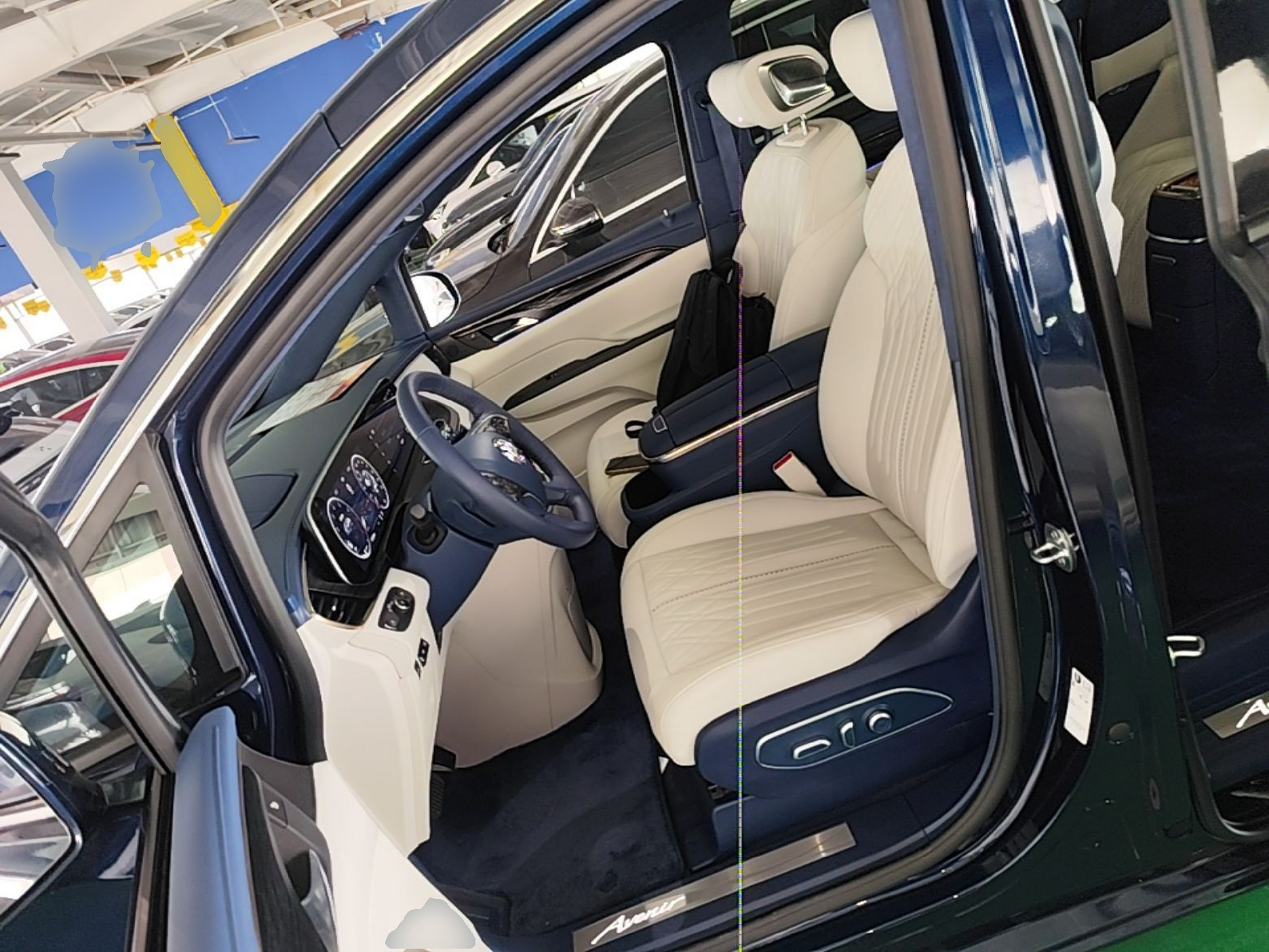 Avant de la voiture