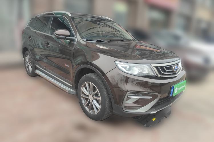 Used Geely Auto Emgrand X7 Sport 2018 1.8TD Automatic Two-Wheel Drive Smart Connect 4G Internet Edition Front Right 45 Deg
