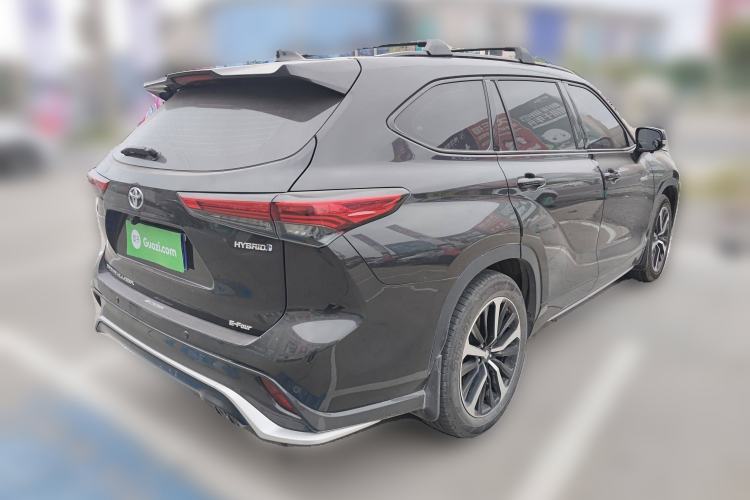 Used Toyota Crown Kluger 2021 2.5L HEV Four-Wheel Drive Luxury Edition Rear Right 45 Deg