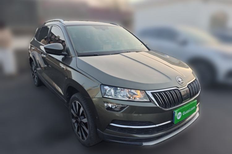 Used Skoda Karoq 2019 TSI280 SmartDrive Luxury Edition China VI standard Front Right 45 Deg