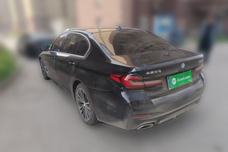 Used BMW 5 Series 2023 530Li Leading Model M Sport Package Rear Left 45 Deg