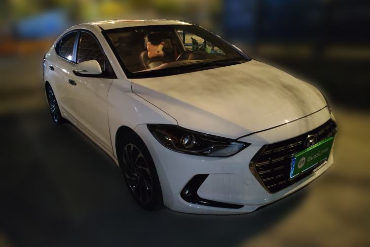 Used Hyundai Elantra (6th Generation / Lingdong) 2019 1.4T Dual-Clutch Xuan Dong · Dynamic Model Front Right 45 Deg