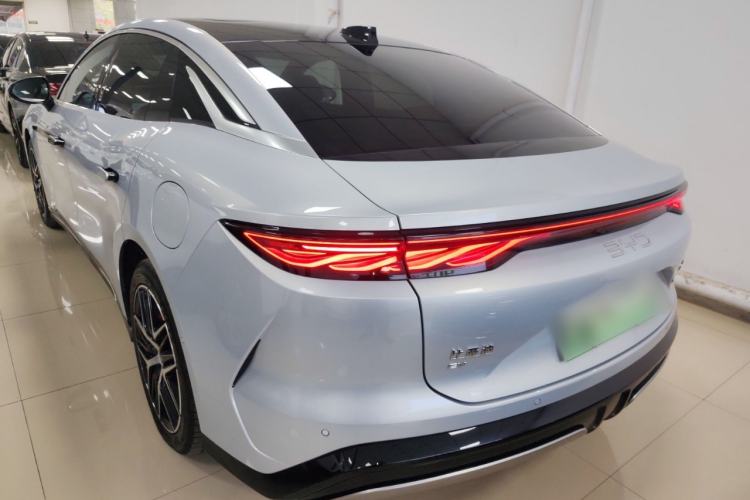 Used BYD Han L 2025 EV Four-Wheel Drive LiDAR Flagship Model Rear Left 45 Deg