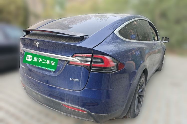 Used Tesla Model X 2017 X 100D Long Range Edition Rear Right 45 Deg