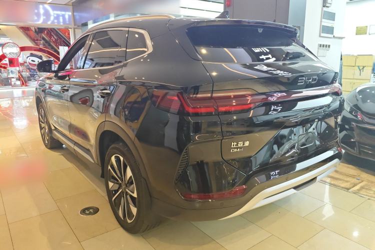 Used BYD Song PLUS New Energy 2025 DM-i Intelligent Driving 112KM Prestige Model Rear Left 45 Deg