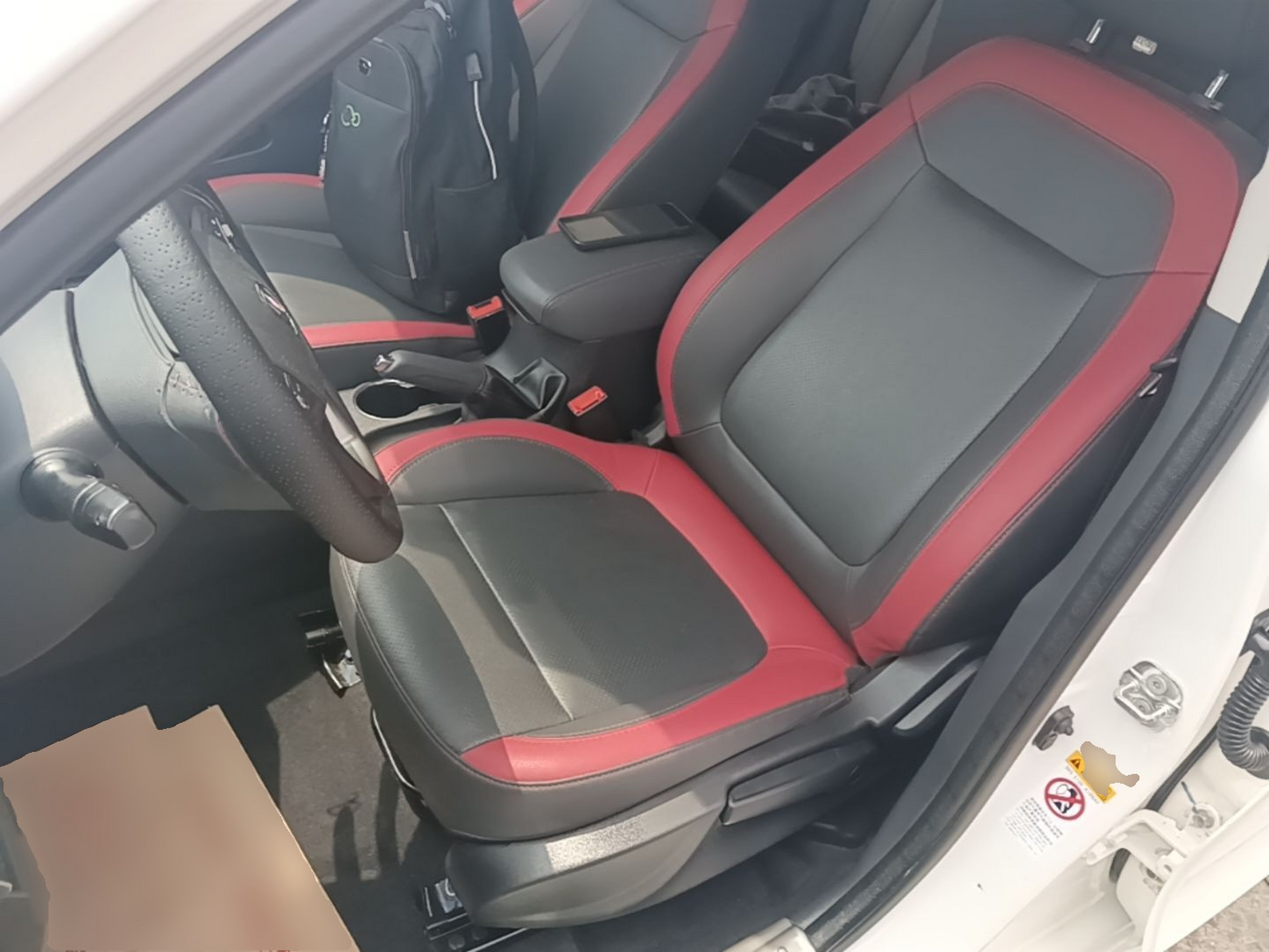 Avant de la voiture