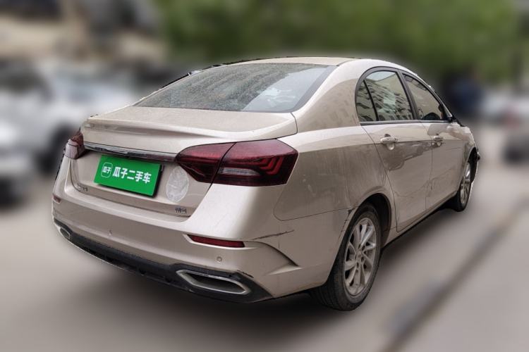 Used Geely Auto Emgrand 2021 UP 1.5L CVT Luxury Model Rear Right 45 Deg