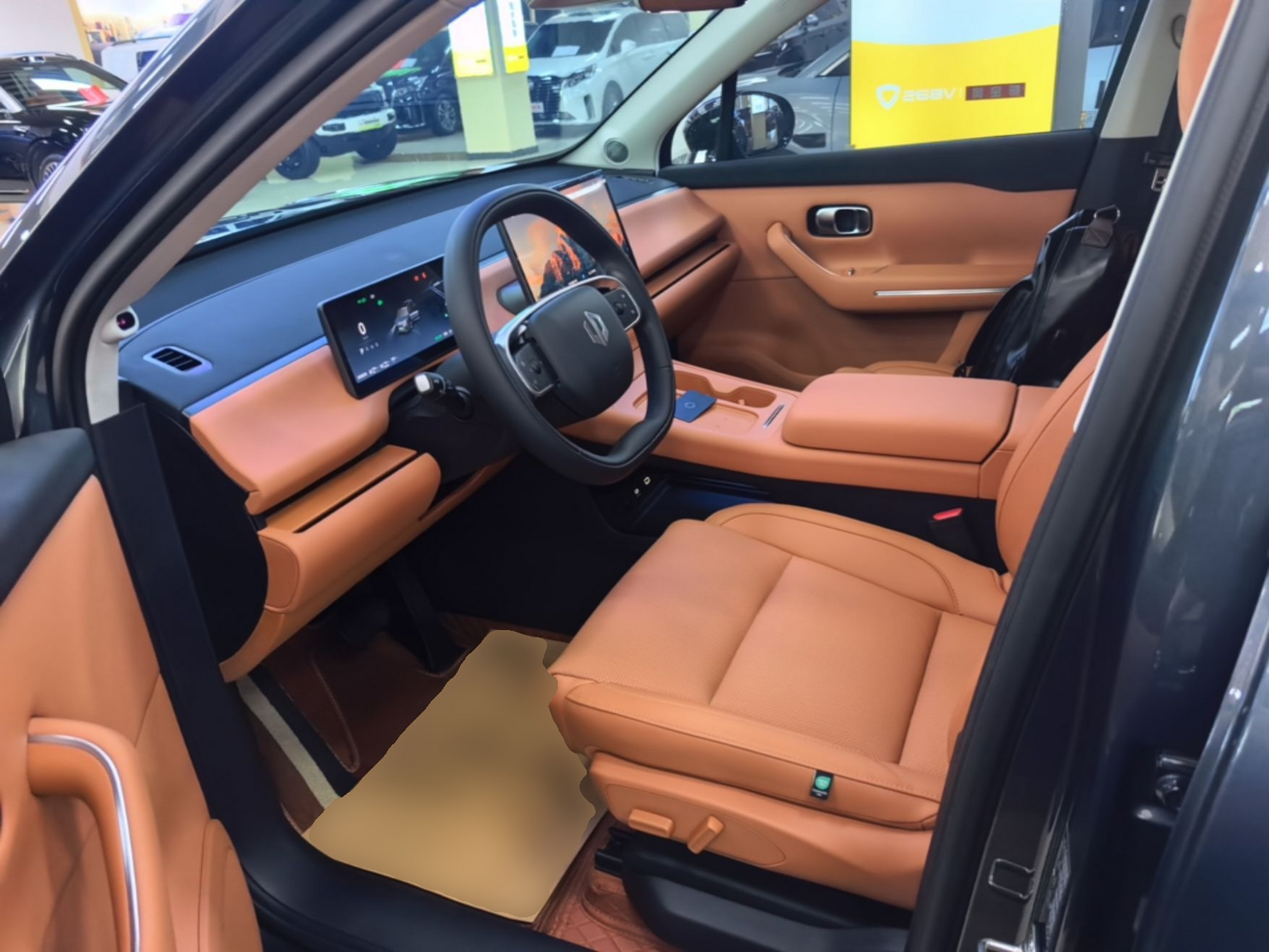 Interior delantero