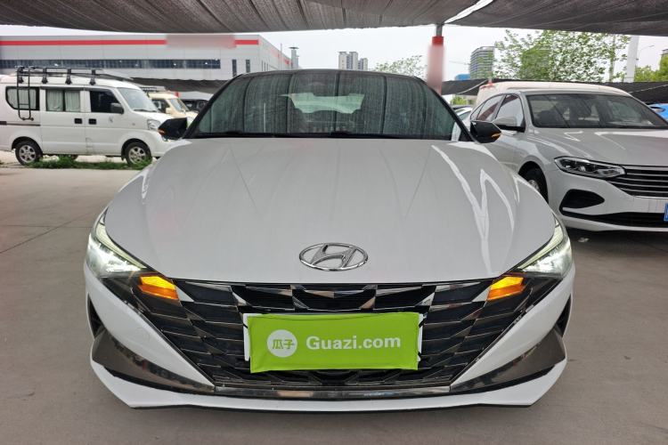 Used Hyundai Elantra 2021 1.5L CVT LUX Prestige Edition Front