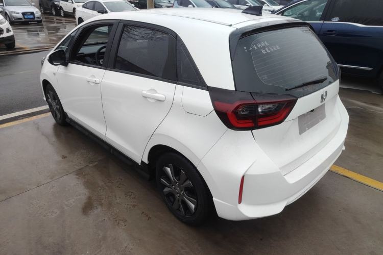 Used Honda Fit 2022 1.5L CVT Trendy Sunroof Edition Rear Left 45 Deg