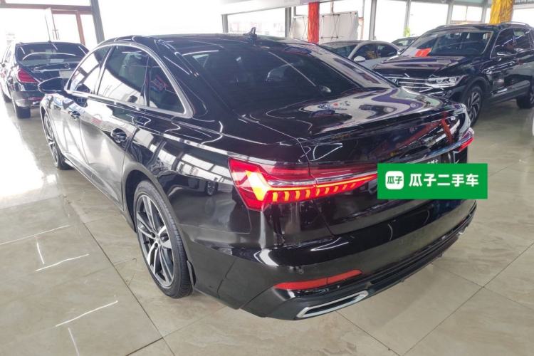 Used Audi A6L 2021 40 TFSI Luxury Dynamic Edition Rear Left 45 Deg