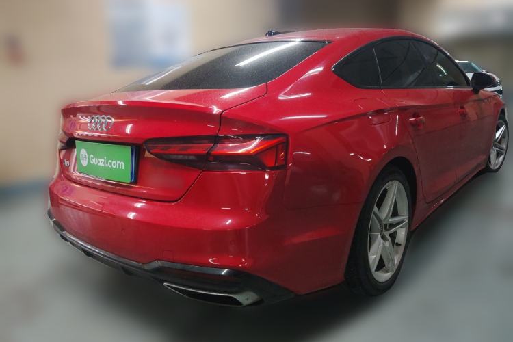 Used Audi A5 2021 Sportback 40 TFSI Stylish and Elegant Model Rear Right 45 Deg
