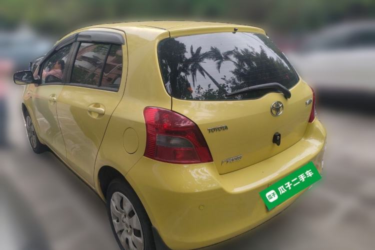 Used Toyota Yaris 2011 1.6E Automatic Charm Edition Rear Left 45 Deg