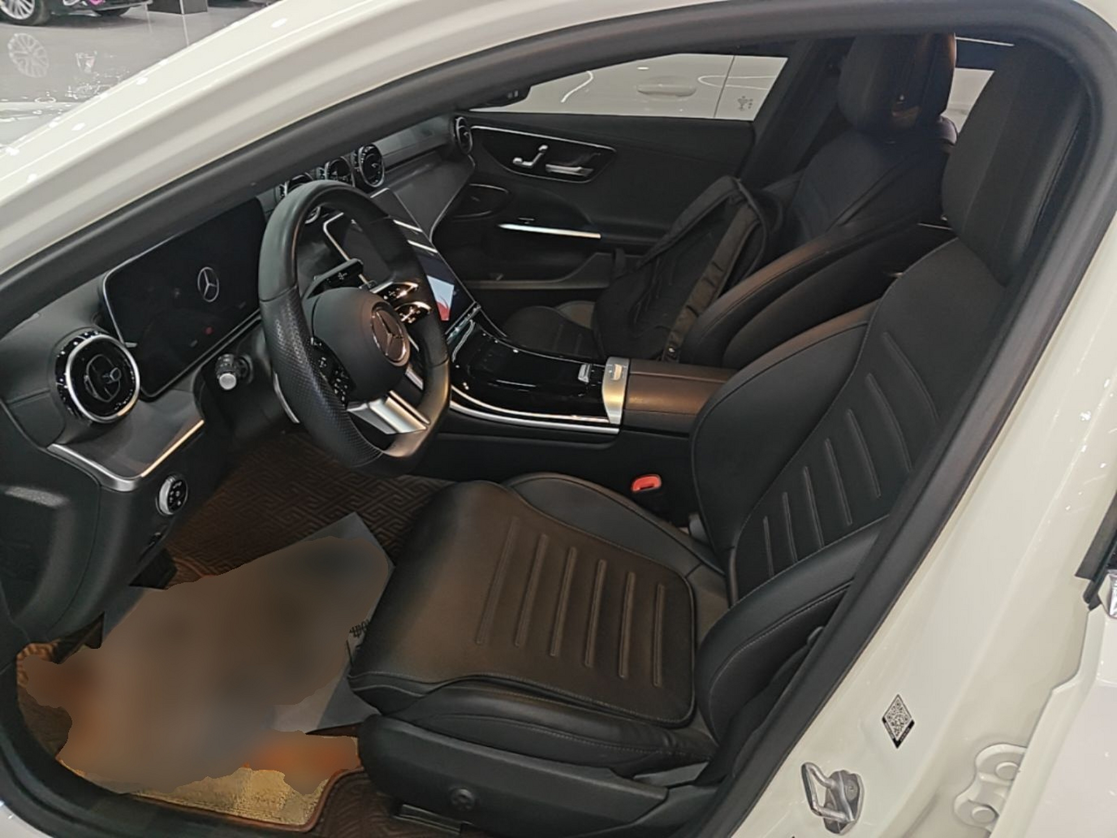 Vordere Reihe im Auto