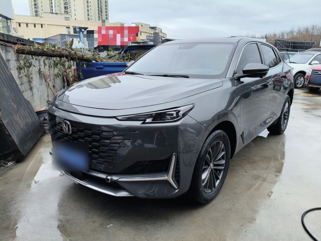 تحت مقدمة السيارة