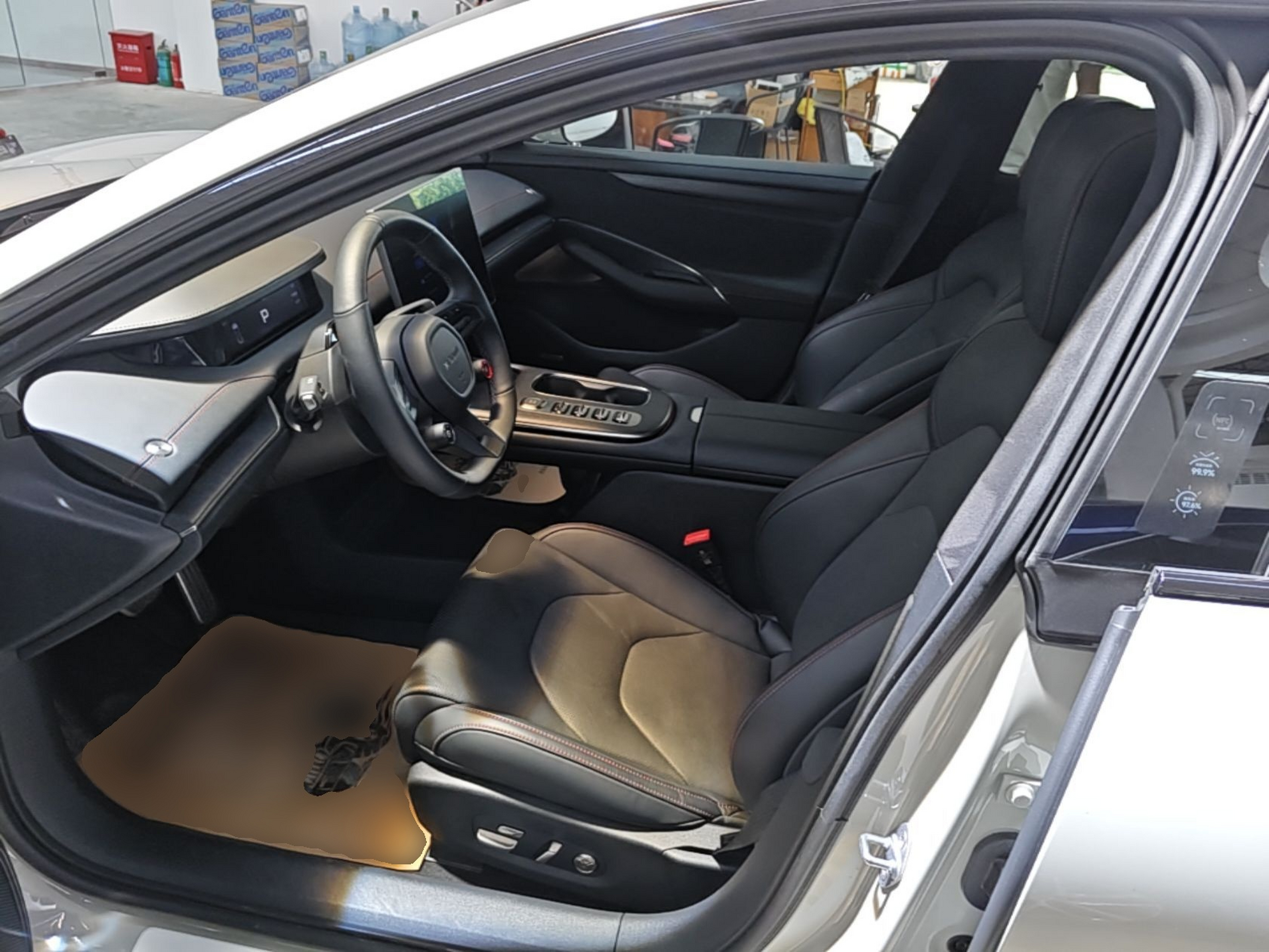 Avant de la voiture