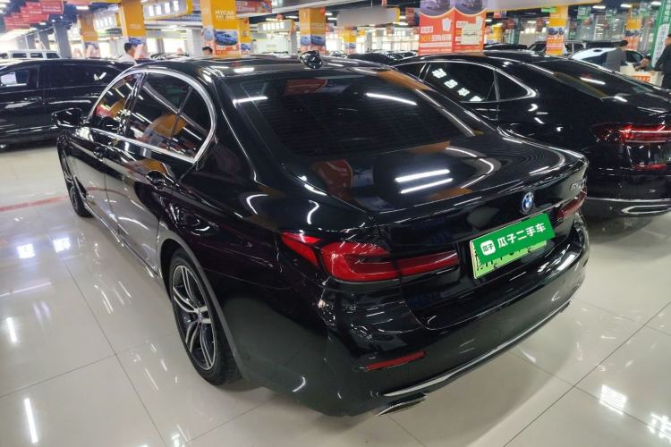 Used BMW 5 Series New Energy 2022 Second Facelift 535Le Luxury Package Rear Left 45 Deg