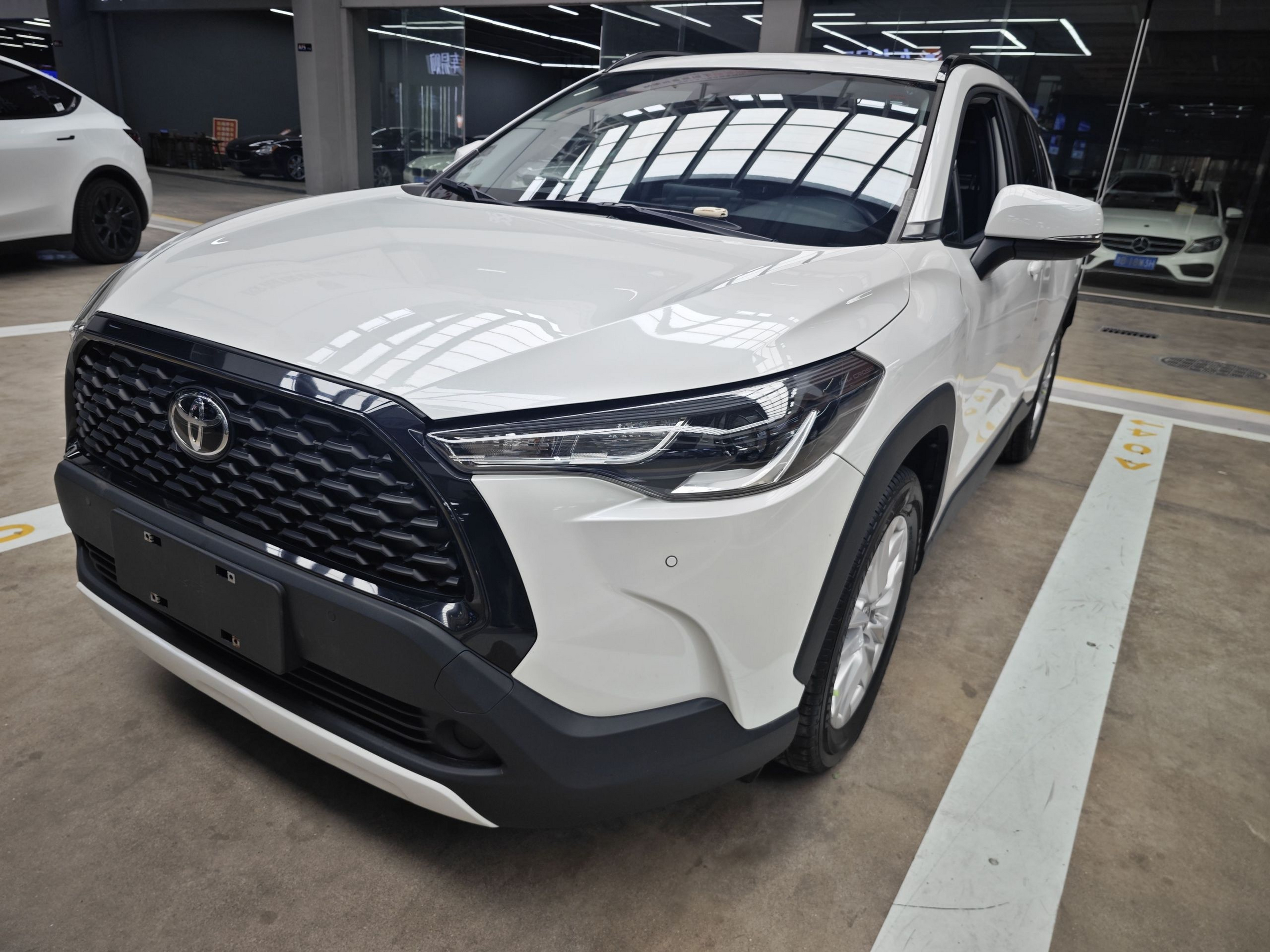 تحت مقدمة السيارة