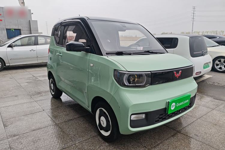 Used Wuling Hongguang MINIEV 2021 Macaron Premium Model – Lithium Iron Phosphate Front Right 45 Deg