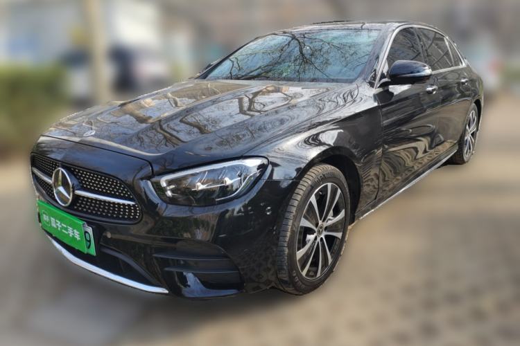 Used Mercedes-Benz E-Class New Energy 2023 E 350 e L Plug-in Hybrid Sports Sedan