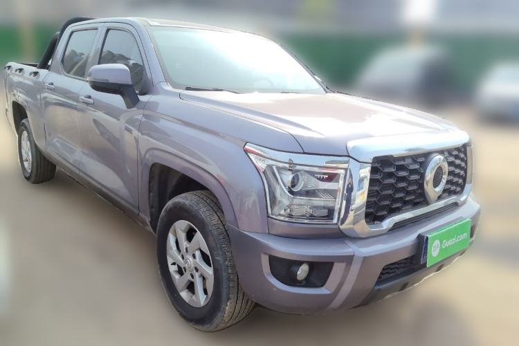 Used Great Wall King Kong Poer 2022 2.0T Manual Gasoline Two-Wheel-Drive Elite Version with Long Bed – GW4C20B Front Right 45 Deg