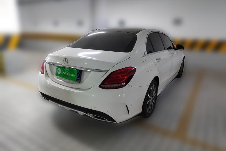 Used Mercedes-Benz C-Class 2015 Restyled C 180 L Sport Edition Rear Right 45 Deg