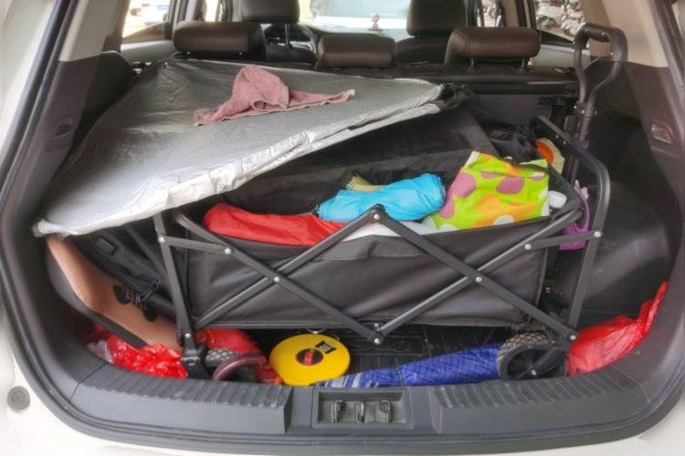 Used GAC Trumpchi GS4 2017 235T Manual Two-Wheel Drive Luxury Edition Trunk