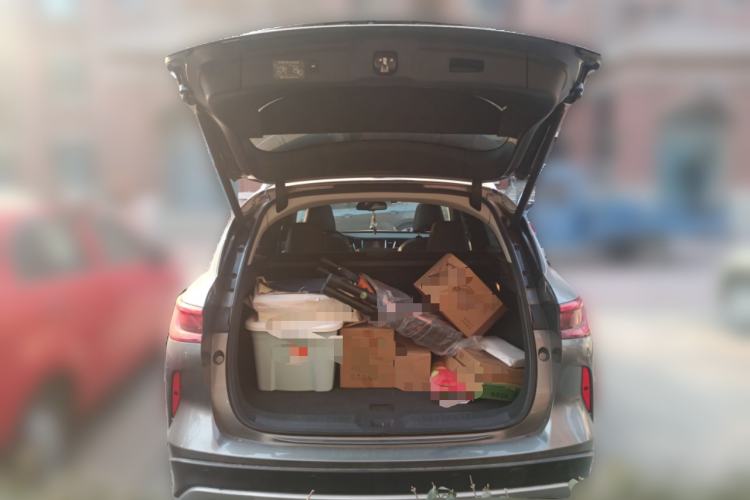 Used Infiniti QX50 2018 2.0T Four-Wheel Drive Elite Edition Trunk