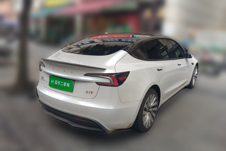 Used Tesla Model 3 2025 Rear-Wheel-Drive Version Rear Right 45 Deg