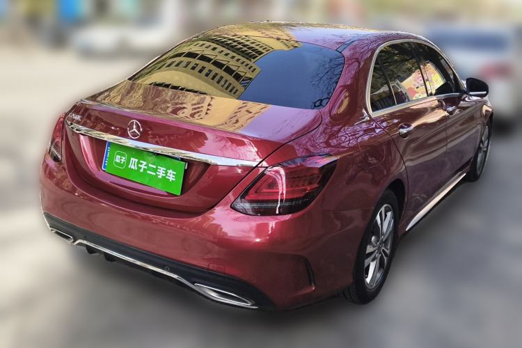 Used Mercedes-Benz C-Class 2019 C 180 L Fashion Edition Sport Version Rear Right 45 Deg