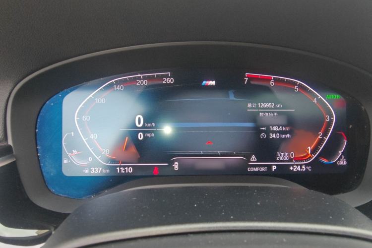 Used BMW 5 Series 2020 530Li Luxury Edition M Sport Package Instrument Cluster