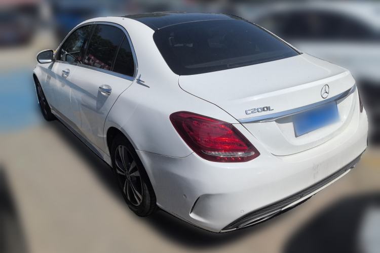 Used Mercedes-Benz C-Class 2017 Facelift C 200 L Sport Edition Rear Left 45 Deg