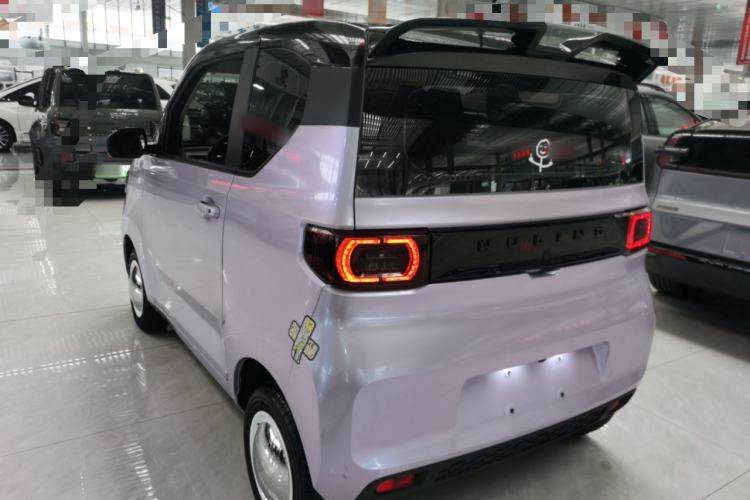 Used Wuling Hongguang MINIEV 2021 Macaron Fashion Model Lithium Iron Phosphate Rear Left 45 Deg