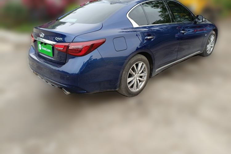 Used Infiniti Q50L 2018 2.0T Comfort Edition China V Standard Rear Right 45 Deg