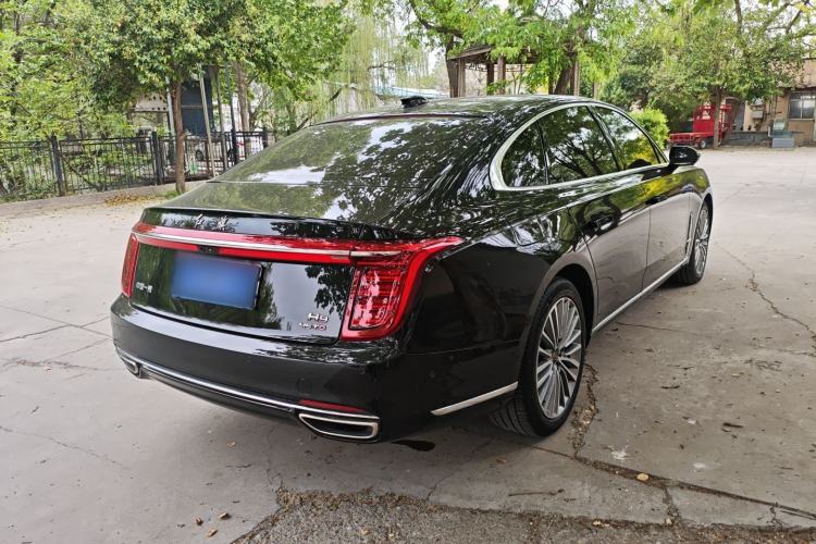 Used Hongqi H9 2020 2.0T Smart Connect Flagship Edition Rear Right 45 Deg