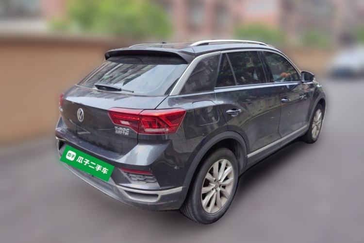 Used Volkswagen T-ROC 2019 230TSI DSG Two-Wheel-Drive Advanced Version China VI Standard Rear Right 45 Deg