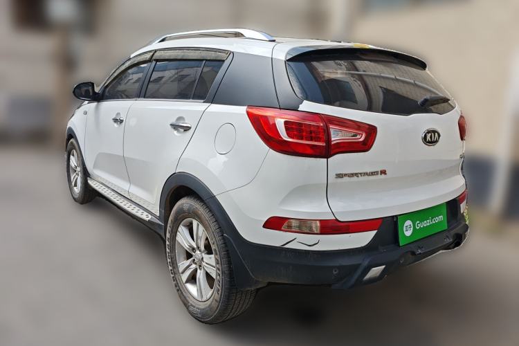 Used Kia Sportage R 2014 2.0L Automatic Two-Wheel Drive GLS Trim Rear Left 45 Deg